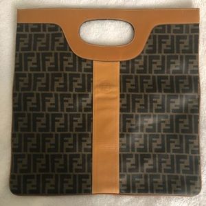 FENDI Vintage Zucca Tote Bag